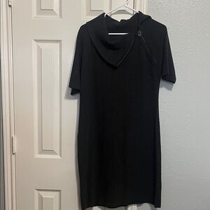 Calvin Klein Charcoal Mini Dress